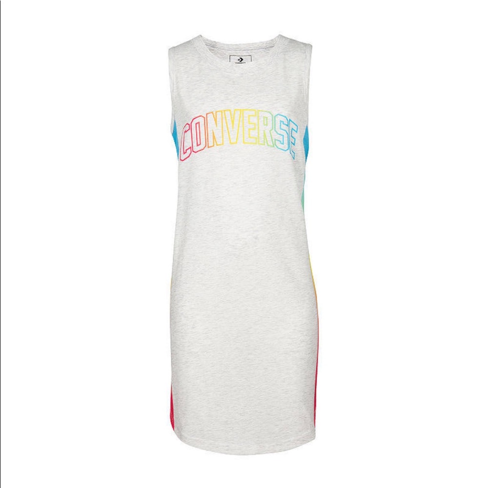 Converse sleeveless logo t shirt dress